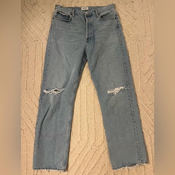 Agolde Denim - Agolde 90s Mid Rise Straight in Snapshot Women’s Size 30